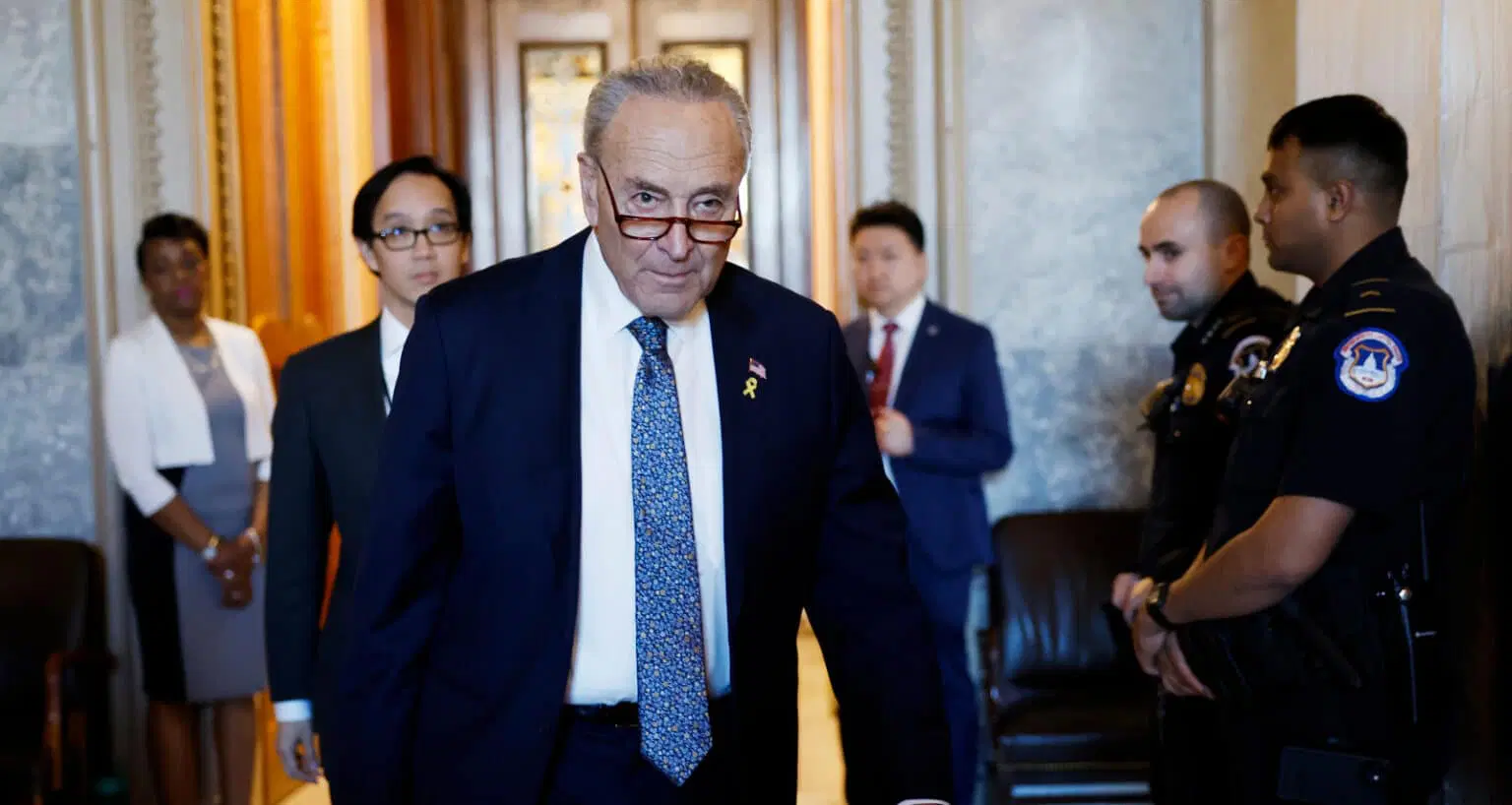New York Democratic Sen. Chuck Schumer Denied Access - He Just Got ...